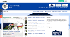 Desktop Screenshot of lansdowncricketclub.co.uk