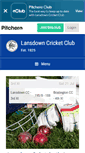 Mobile Screenshot of lansdowncricketclub.co.uk